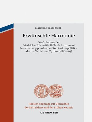 cover image of Erwünschte Harmonie